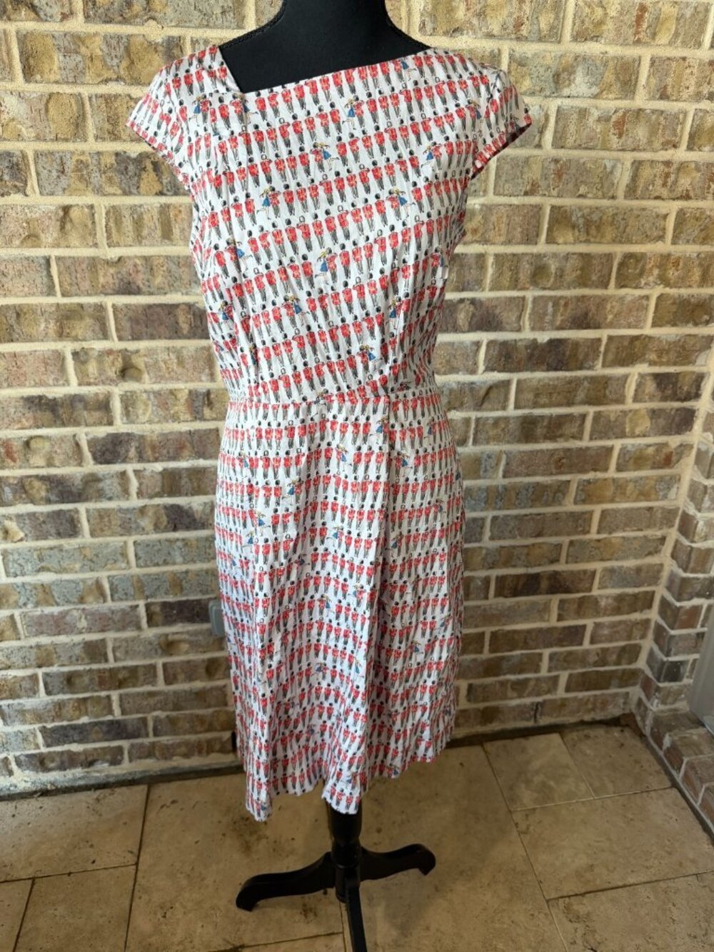 The Savile Row company women's printed royal guard dress size UK 8 US 6